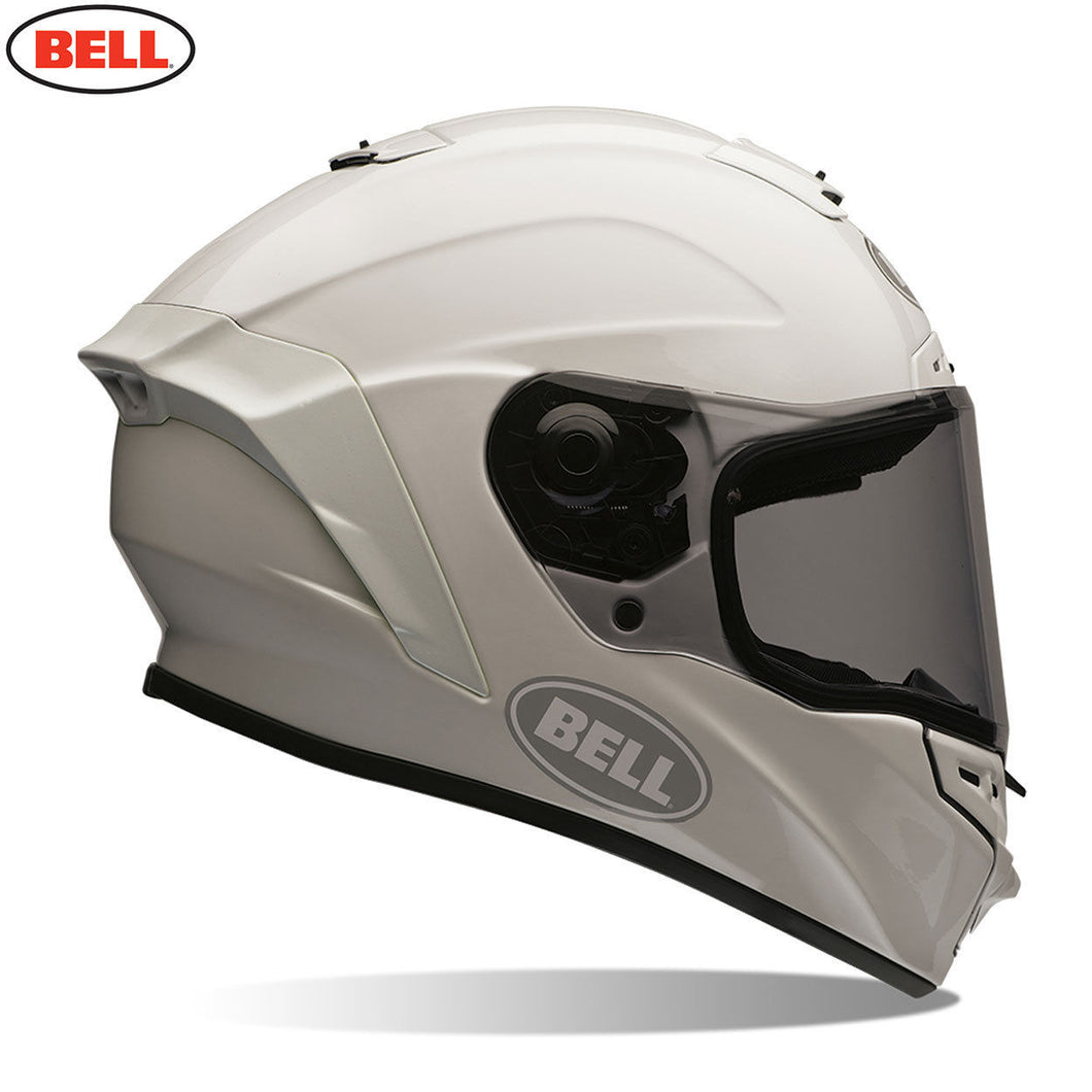 25% OFF Small BELL Street Star White Motorbike Adult TriMatrix Composite Helmet