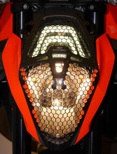 Load image into Gallery viewer, Evotech Performance KTM 1290 Superduke Headlight Guard Cover 2013-2016