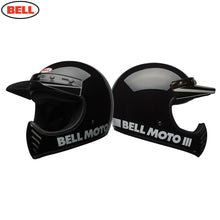 Load image into Gallery viewer, BELL Cruiser 2017 MOTO 3 Modern Classic Black Motorcycle MX Helmet