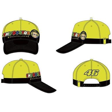 VR46 CAP CUPOLINO Valentino Rossi The Doctor 46 Official Merchandise