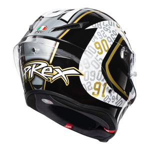 AGV CORSA-R Sports Performance Carbon Fibreglass Motorbike Helmet Pinlock FREE