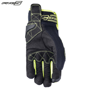 Five RS3 Light Weight Touchscreen Spandex/Leather/Lycra Motorbike/Scooter Gloves