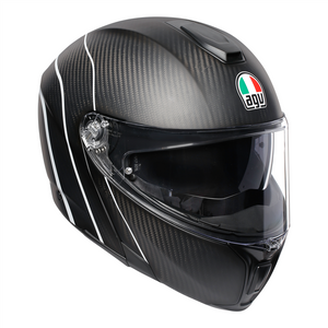 AGV SPORTS MODULAR CARBON Flip Front Up Touring Motorcycle Helmet 1295 grams