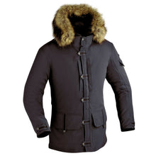 Load image into Gallery viewer, IXON OTTAWA Black Motorcycle/Scooter Winter Waterproof Textile Parka Jacket/Coat