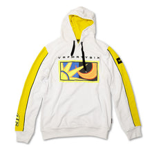 Load image into Gallery viewer, Valentino 46 Rossi Mens White Fleece Hoody/Hoodie Official MotoGP Merchandise