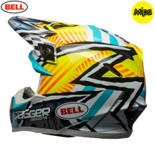 Load image into Gallery viewer, BELL MX Moto-9 Mips Lightweight Tri-Matrix Shell Motocross Off Road Peak Helmet