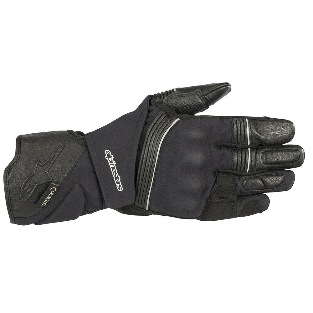 10% OFF ALPINESTARS JET ROAD 2 Gore-Tex Black Leather Winter Motorcycle Gloves