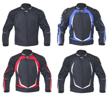 Load image into Gallery viewer, RST BLADE II 2 Textile Waterproof Motorcycle/Scooter Jacket Black/Red/Blue/White