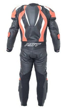 Load image into Gallery viewer, RST PRO SERIES 1840 CPXC II Black/Flo Red Leather Motorbike 1PC Racing Suit