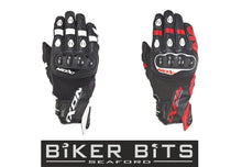 Load image into Gallery viewer, IXON RS RECALL Leather/Textile Summer Vented Short Motorbike Gloves CE Level 1