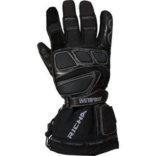 Load image into Gallery viewer, RICHA Carbon Black Winter Warm Waterproof Thinsulate Motorcycle/Scooter Gloves