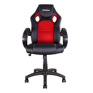 Biketek HONDA Red RIDER MotoGP Chair Office/Garage Heavy Duty Swivel Casters
