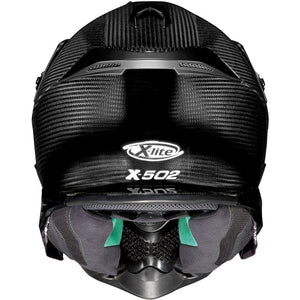 X-Lite X502 Ultra CARBON Motocross MX Off-Road Green Lane Motorcross Peak Helmet