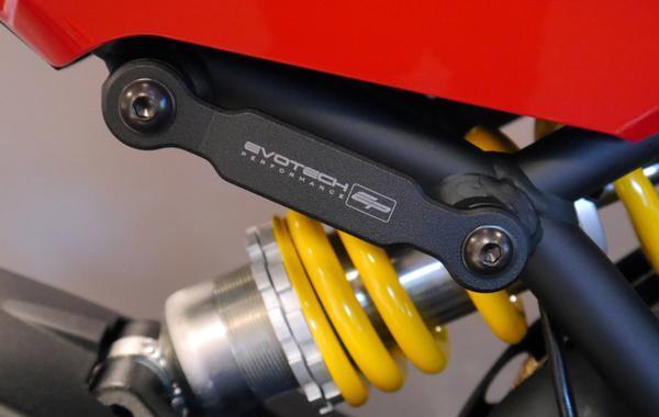 DUCATI SuperSport & S 2017+ Pillion Peg Blanking Plate Kit Evotech Performance