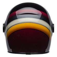 Load image into Gallery viewer, BELL CRUISER 2019 BULLITT Burnout Black/Maroon/White Classic Motorcycle Helmet