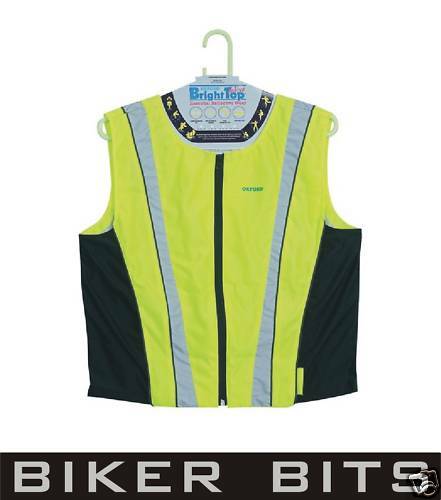 Oxford XXL Reflective Jacket/Waistcoat/HiVis/Vest/Biker