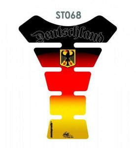 German Motorbike Tankpad Protector/Deutschland Flag