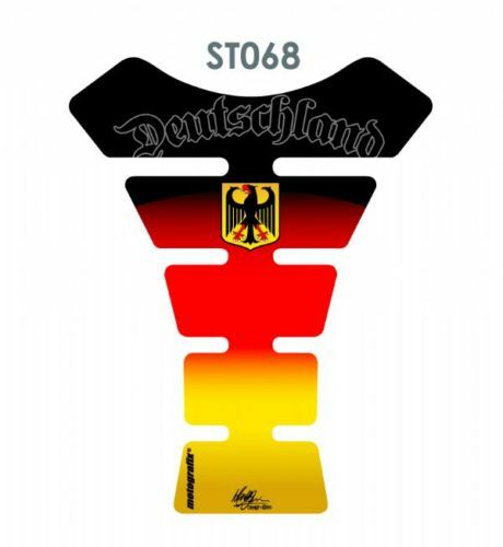 German Motorbike Tankpad Protector/Deutschland Flag